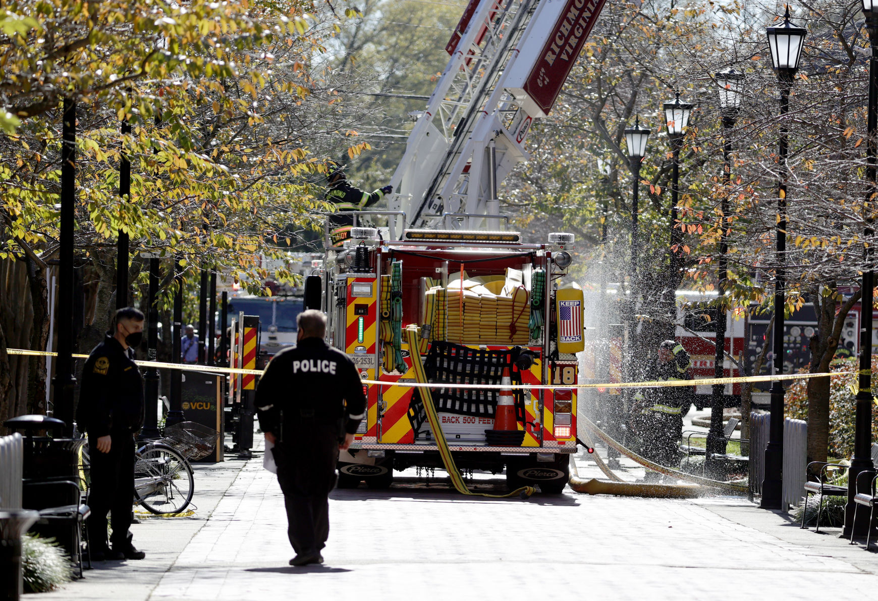 VCU fire